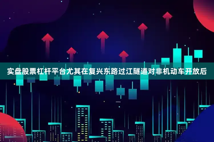 实盘股票杠杆平台尤其在复兴东路过江隧道对非机动车开放后